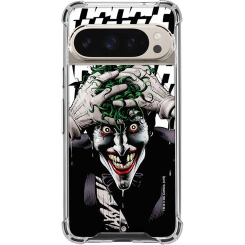 DC Comics The Joker Killing Joke Variant Cover Art by Brian Bolland Pixel 9 Pro XL Clear Case